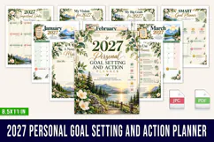 2027 Goal Setting and Action Planner Product Image 1