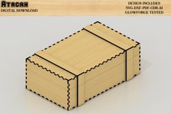 Gift Box laser cut files SVG / Dxf Svg Pdf Cdr Ai files 271 Product Image 1
