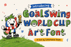 Goalswing Sports Fun Kids Font Product Image 1