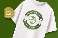 St. Patrick's Day Leprechaun SVG Product Image 1