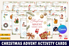 Christmas Advent Activity Cards Product Image 1