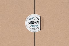 Round Curled Sticker Mockup Product Image 1