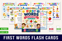First Words Flashcards Product Image 1