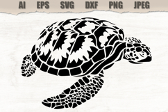 Stencil Sea Turtle Product Image 1
