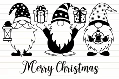 Christmas Gnome Svg Christmas Svg Gnome Clipart Product Image 7
