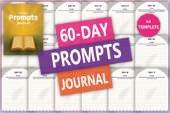 60-Day Prompts Journal Product Image 1