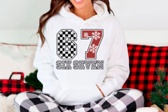 Funny Christmas Six Seven 67 Png t-shirt trendy design Png Product Image 2