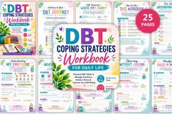 DBT Coping Strategies Workbook Product Image 1