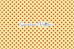 Vintage Polka Dot Seamless Pattern Product Image 5