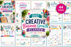 2027 Creative Business Growth Planner Product Image 1