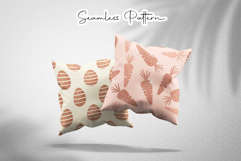 Easter Eggs Carrot Seamless Pattern Product Image 2