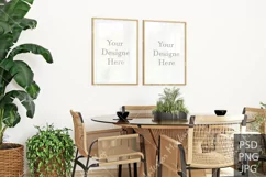 Living room Frame mockup | PSD JPG PNG Product Image 1