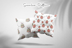 Cute Easter Chick Egg Seamless Pattern Product Image 2