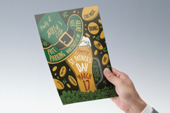Saint Patrick&#039;s Day Illustrated Flyer Product Image 2