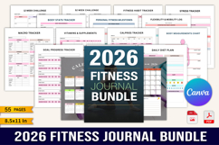 2026 Fitness Journal Bundle Product Image 1