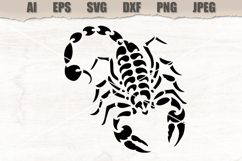 Stencil Scorpion Desert Product Image 1