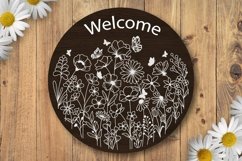 Flower and Butterfly Svg, Blooming flower svg, Flowers Svg Product Image 3