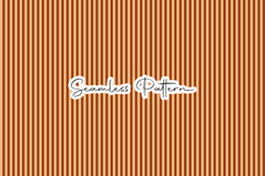Earthy Retro Stripe Seamless Pattern Product Image 7