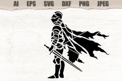 Stencil Dark Knight Warrior Product Image 1