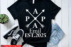 Father's Day. Dad Svg Child T-shirt Png Product Image 2