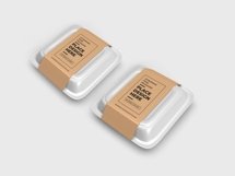 Styrofoam Food Box Packaging Mockup Template Bundle 2 Product Image 2