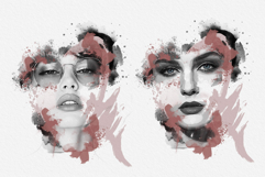 Modern Abstract Portrait Art Photo Effect Product Image 9