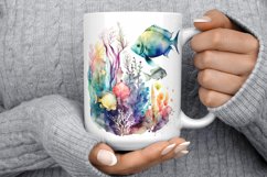 Underwater World Mug Wrap Sublimation Product Image 2