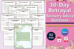 30-Day Betrayal Recovery Advice Workbook Product Image 1