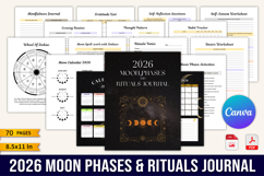 2026 Moon Phases &amp; Rituals Journal Product Image 1