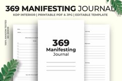 369 Manifesting Journal KDP Interior Product Image 1