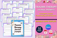Trauma Therapy Journal Prompts Product Image 1