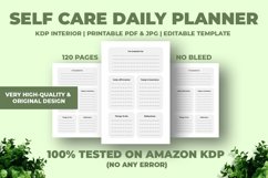 Self Care Daily Planner KDP Interior Product Image 1