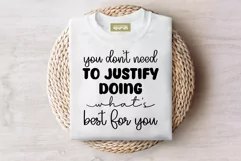 Mental Health Quotes Typography T-Shirt Sublimation 08 Product Image 1