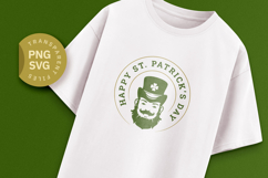 St. Patrick's Day Leprechaun SVG Product Image 1