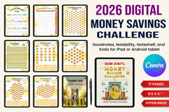 2026 Digital Money Savings Challenge Product Image 1