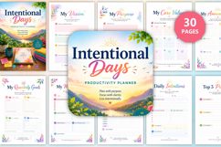 Intentional Days Productivity Planner Product Image 1
