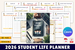 2026 Student Life Planner Product Image 1