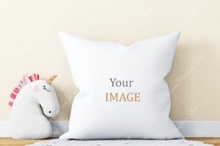 Mockup White Pillow in JPG | Craft Mockups Product Image 1