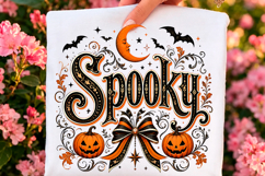 Cute Halloween Ghost Pumpkin PNG Product Image 2