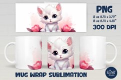 Valentines Day Mug Wrap | Valentines Sublimation Product Image 1