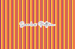 Bold Rainbow Stripe Seamless Pattern Product Image 5