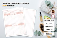 Skincare Routine Planner, KDP Interior Template Product Image 1