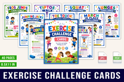 Exercise Challenge Cards Product Image 1