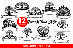 Family Tree SVG Product Image 1