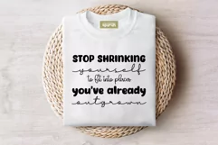 Mental Health Quotes Typography T-Shirt Sublimation 07 Product Image 1