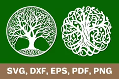 Tree of life svg, yggdrasil svg, tree svg, Cricut Silhouette Product Image 1