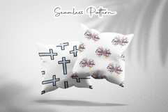 Christian Easter Cross Seamless Pattern Product Image 2