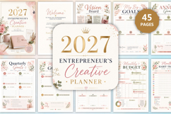 2027 Entrepreneur’s Creative Planner Product Image 1