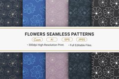 Flowers Seamless Patterns Product Image 1