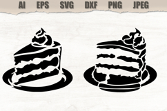 Stencil Cake Slice Product Image 1